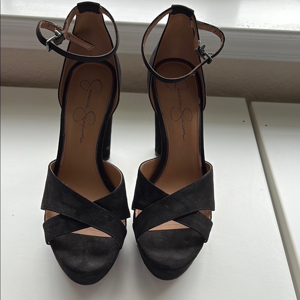 Jessica Simpson Black Women's Heels